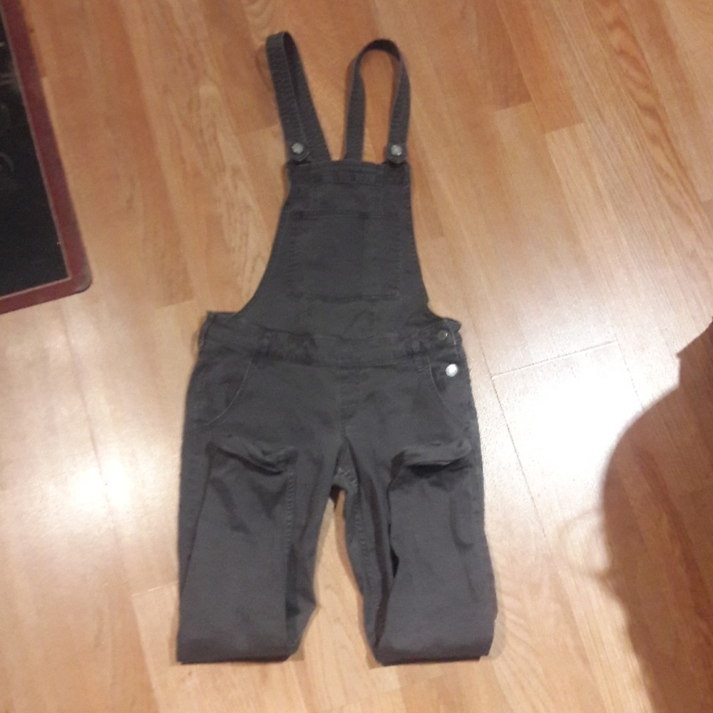 Hollister grey overalls